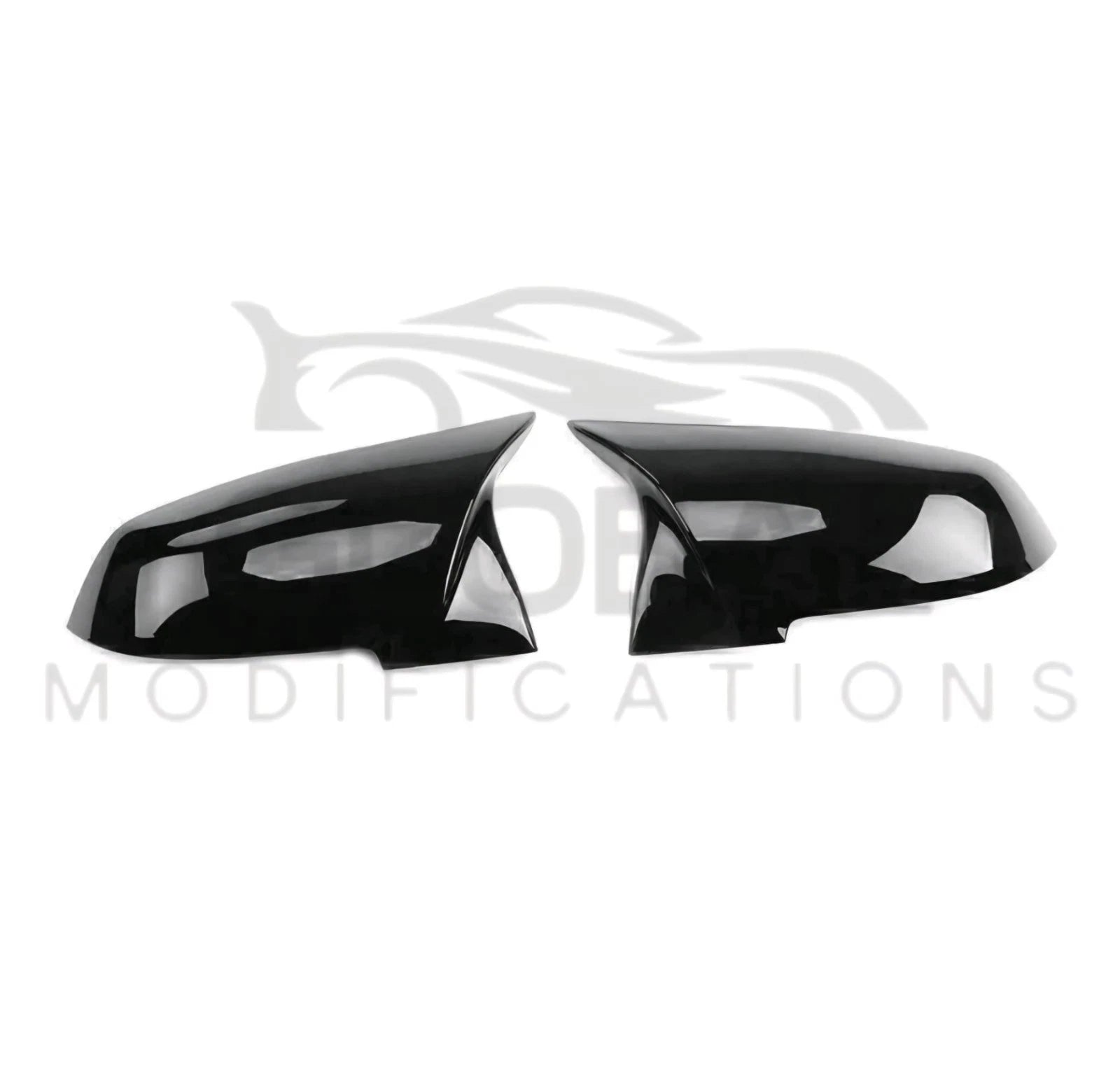 BMW F20/F22/F30/F31/F32/F33/F36 GLOSS BLACK M STYLE MIRROR COVERS M STYLE BLACK