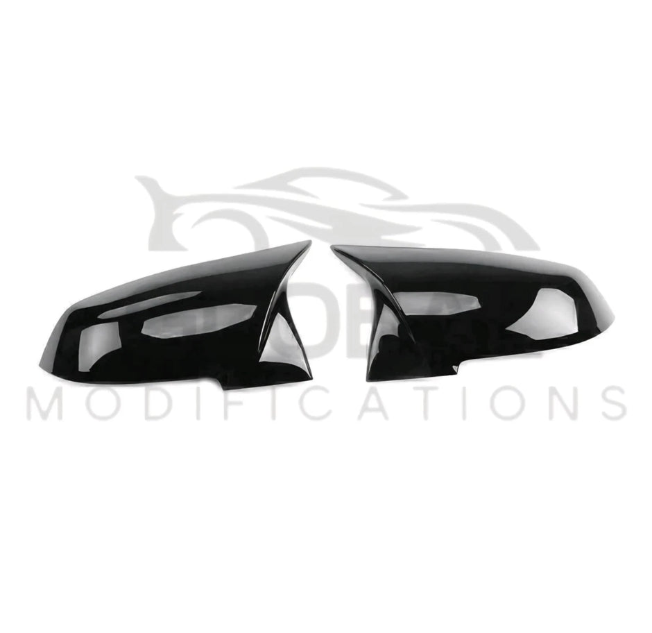 BMW F20/F22/F30/F31/F32/F33/F36 GLOSS BLACK M STYLE MIRROR COVERS M STYLE BLACK