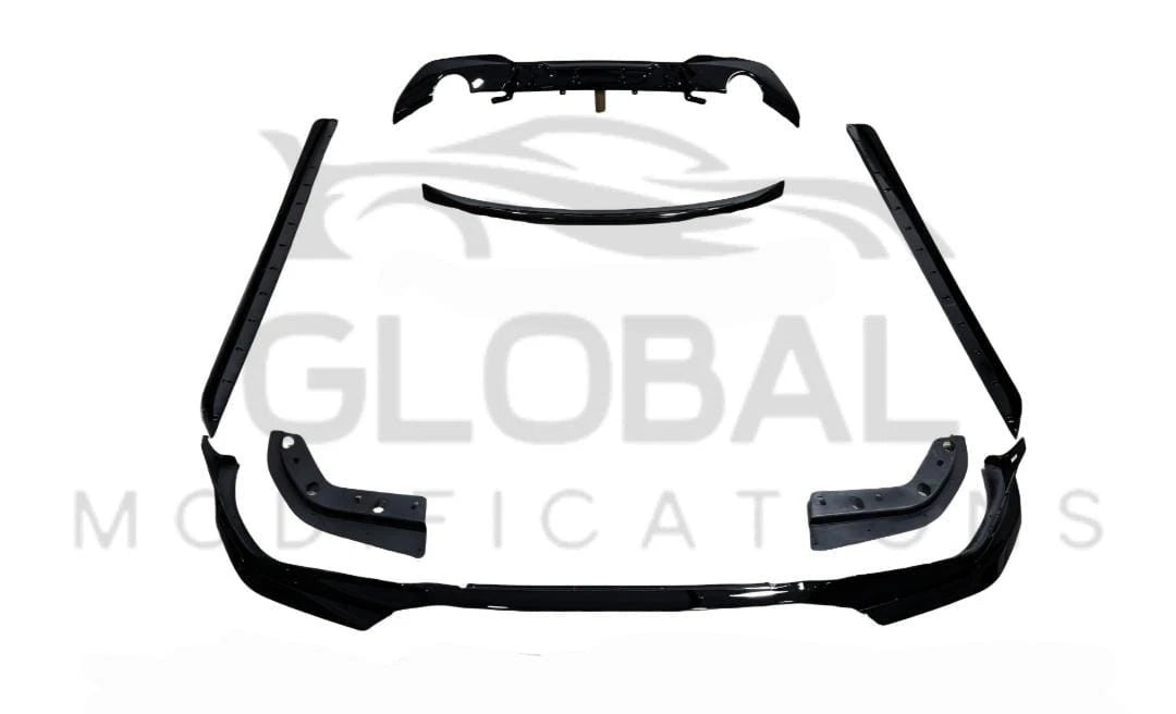 BMW 3 SERIES G20 GLOSS BLACK FULL BODY KIT - MP STYLE - BLACK 19-22