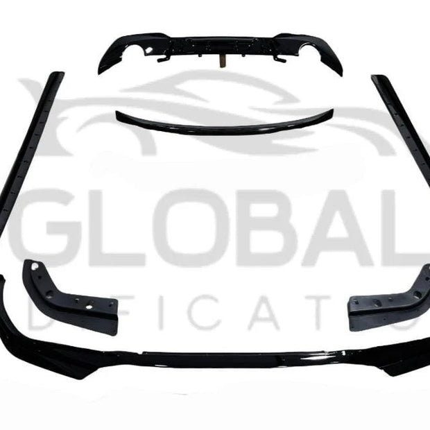 BMW 3 SERIES G20 GLOSS BLACK FULL BODY KIT - MP STYLE - BLACK 19-22