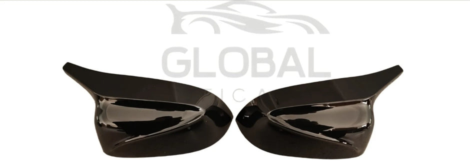 BMW X3 X4 X5 X6 X7 G01 G02 G05 GLOSS BLACK MIRROR COVERS M STYLE BLACK 19-25