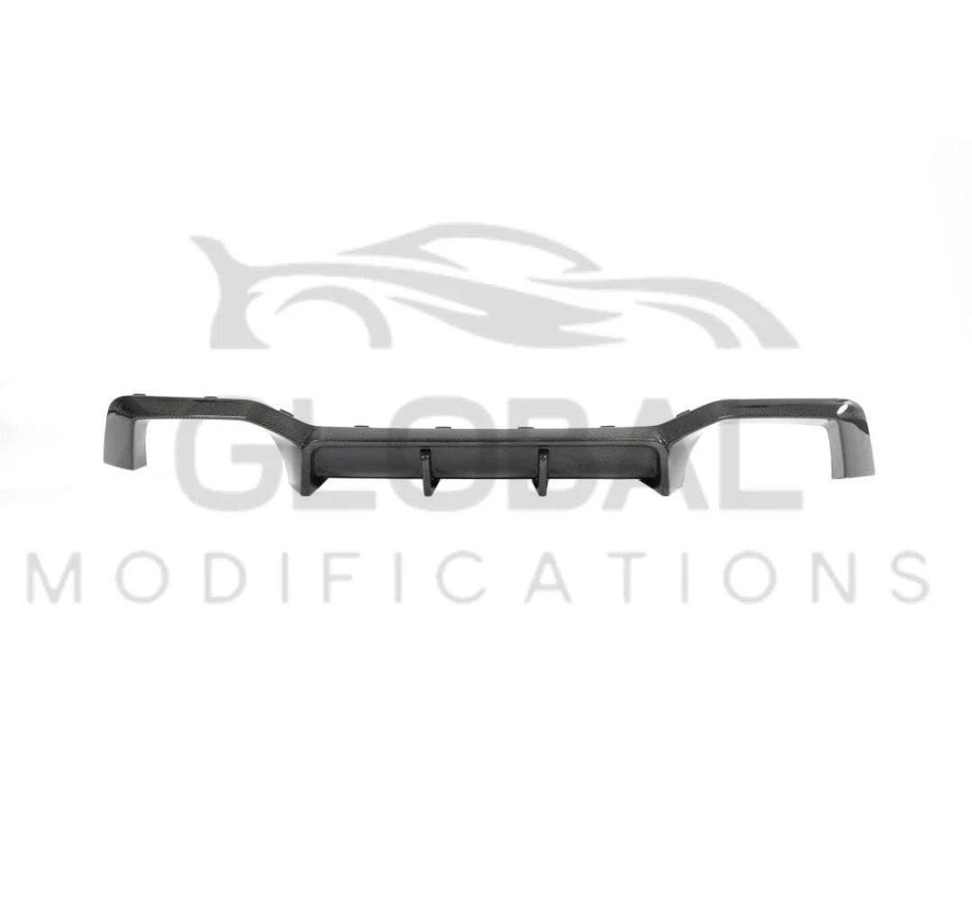 BMW X4M F98 GENUINE CARBON FIBRE REAR DIFFUSER - 19-22