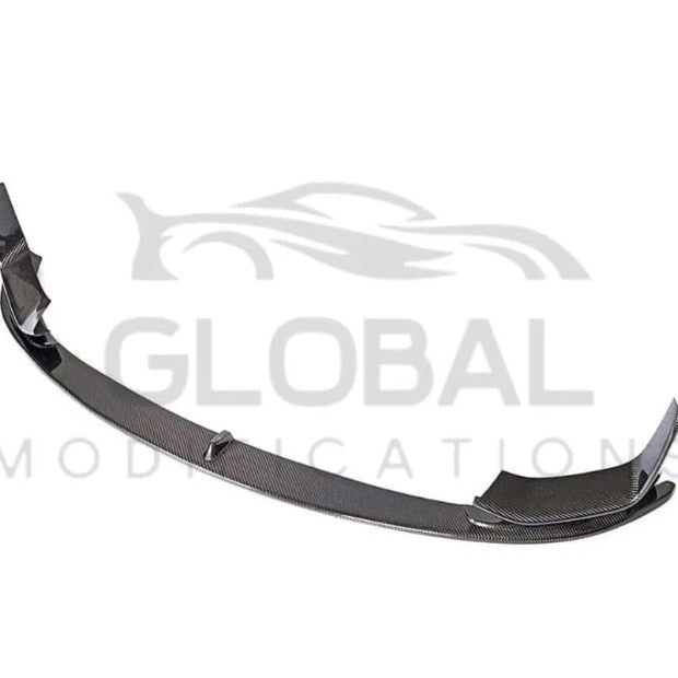 BMW M3 M4 F80 F82 F83 GENUINE CARBON FIBRE FRONT 3 PIECE LIP SPLITTER - MP STYLE