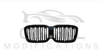 BMW X3 X4 G01 G02 LCI GLOSS BLACK FRONT GRILL - M STYLE - BLACK