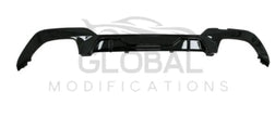 BMW 3 SERIES G20 G21 340I GLOSS BLACK REAR DIFFUSER - MP STYLE - BLACK