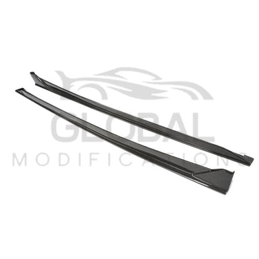 BMW X5M F95 GENUINE CARBON FIBRE SIDE SKIRT EXTENSIONS - 20-24