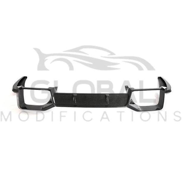 BMW X4M F98 GENUINE CARBON FIBRE REAR DIFFUSER - 19-22