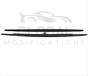 BMW 5 SERIES G30/G31 GLOSS BLACK SIDE SKIRT EXTENSIONS - MP STYLE - BLACK 17-24